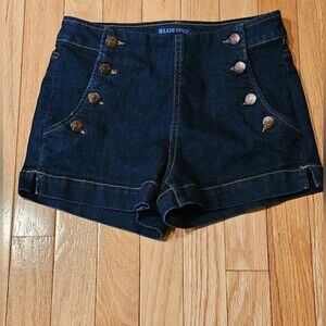 BLUE SPICE Sailor Shorts Size 1  Navy Blue